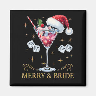 Merry And Bride Bachelorette Party Staart Drink Ch Magneet