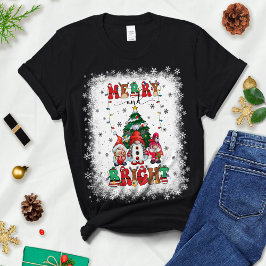 Merry and Brigh, Chirstmas t-shirt, GIF voor Smax T-shirt