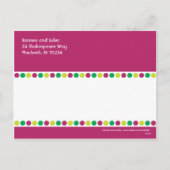 Merry and Bright 2010 Vakantiefoto Briefkaart (Achterkant)