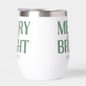 Merry And Bright Christmas Holiday Green (Rechts)