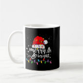 Merry And Bright Christmas Lights Xmas For Men Wom Koffiemok (Links)