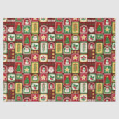 Merry and Bright Christmas Tissuepapier (Voorkant)