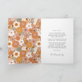 Merry and Bright elegante zwarte lettertype Feestdagen Kaart (Binnen)