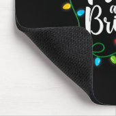 Merry And Bright Funny Family Matching Christmas O Muismat (Hoek)