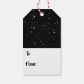 Merry and Bright Holiday Cadeaulabel (Achterkant)