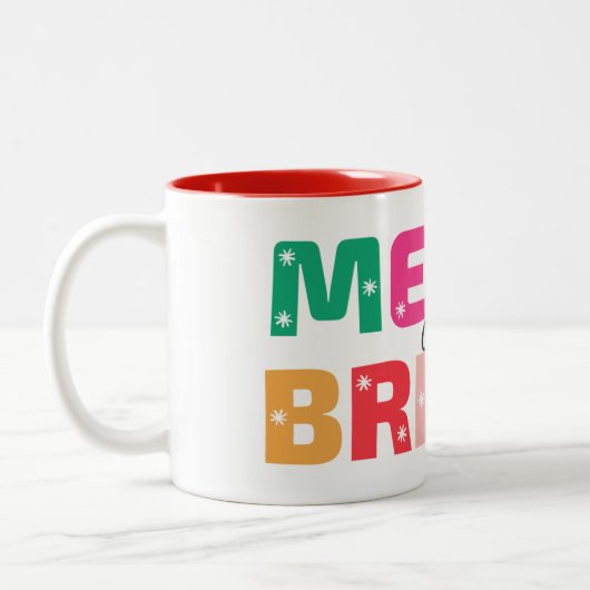 Merry and Bright Holiday Cadeaus voor de Mok van m (Links)