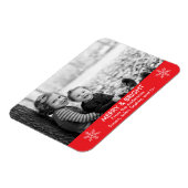 Merry and Bright Holiday Wishes Magneet (Linkerzijde)