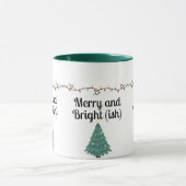 Merry and Bright(ish) Funny Christmas Holiday Mug Mok (Midden)