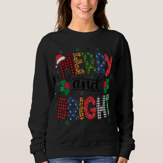Merry and Bright Kerstluipaard Buffalo Pset X Trui (Voorkant)