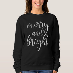 Merry and Bright kerstpyjama's passen funny fa uit Trui