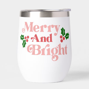 Merry and Bright - Klassieke vakantietypografie