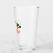 Merry and Bright - Klassieke vakantietypografie Glas (Links)