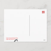 Merry and Bright Letterpress Style No. 507 Feestdagenkaart (Achterkant)