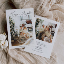 Merry and Bright Modern Minimalistisch Foto