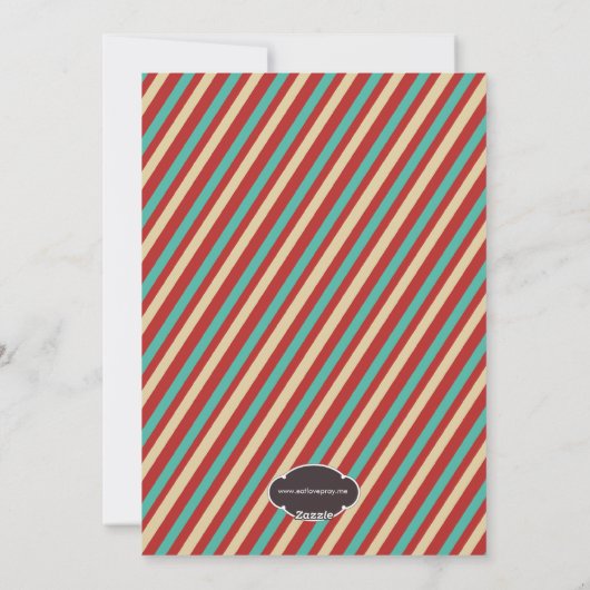 Merry and Bright Photo Holiday Cards Feestdagenkaart (Achterkant)