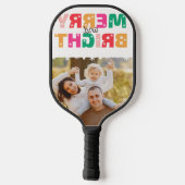 Merry And Bright Pickleball Paddle (Achterkant)