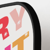 Merry And Bright Pickleball Paddle (Links Detail)