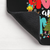 Merry And Bright Preppy Coquette Bow Christmas Wom Muismat (Hoek)