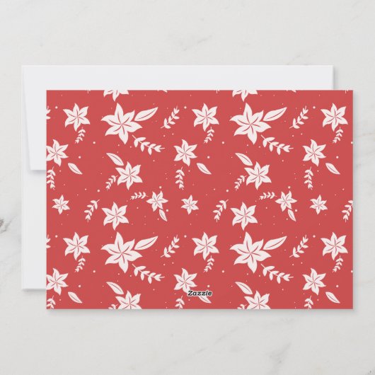 Merry and Bright Roze Gouden Lint Wenskaart Foto Feestdagenkaart (Achterkant)