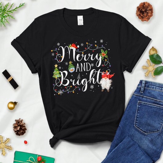 Merry and Bright, Shirt voor kerstmis, Merry