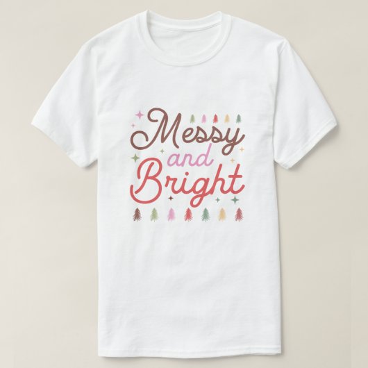 Merry and Bright tshirt (Design voorkant)