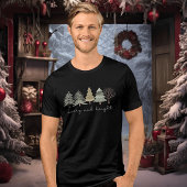 Merry and Bright Unisex Tri-Blend Shirt