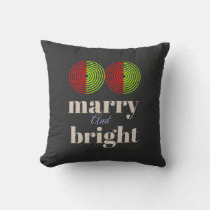 Merry and Bright: Vier de vreugde van het seizoen Kussen