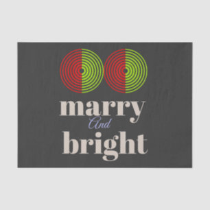 Merry and Bright: Vier de vreugde van het seizoen Tissuepapier