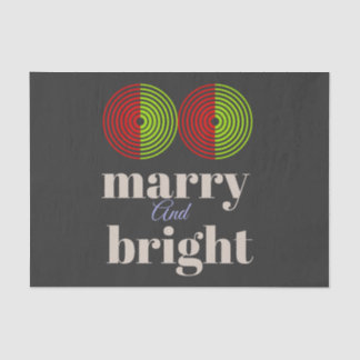 Merry and Bright: Vier de vreugde van het seizoen Tissuepapier