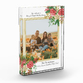 Merry and Bright Waterverf Floral Family Fotoblokken (Links)