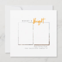 Merry and Bright Yellow Modern minimalistische fot