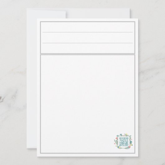 Merry and colorful Christmas card! Kaart (Achterkant)