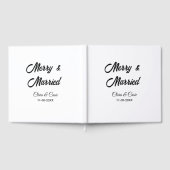 Merry and married add couple Name date holidayChr Gastenboek (Volledig)