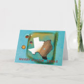 Merry Austin Texas!  Feestdagen Kaart (Voorkant)