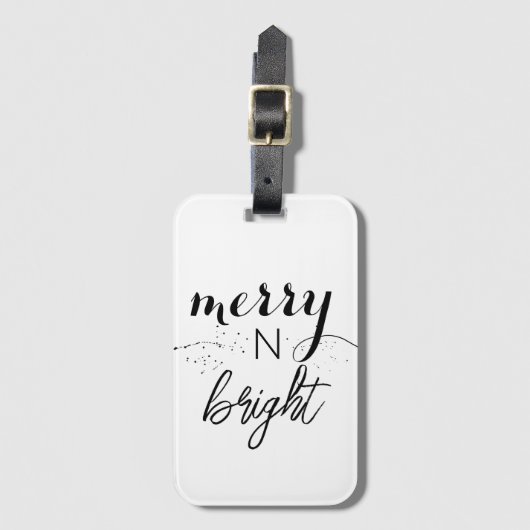 MERRY BAGAGELABEL (Voorkant (verticaal))