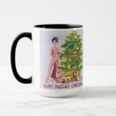 Merry Banzai Kerstmis Mok (Links)