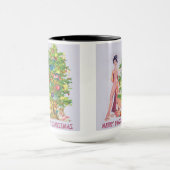 Merry Banzai Kerstmis Mok (Midden)