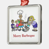 Merry Barbeque Family Christmas - Kitchen Ornament (Links)