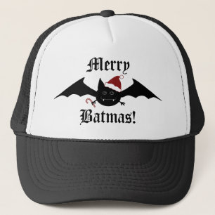 Merry Batmas gekke gothic bat Trucker Pet