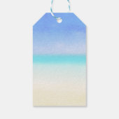 Merry Beachy-kerstcadeauscript Cadeaulabel (Achterkant)