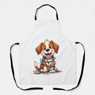Merry Beagle Lichten Schort