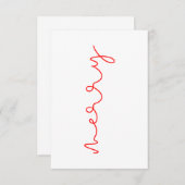 Merry - bedankkaart (Voorkant / Achterkant)