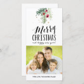 Merry Berry Collectie Feestdagenkaart (Voorkant / Achterkant)