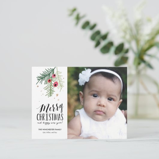 Merry Berry Collectie Feestdagenkaart (Staand voorkant)