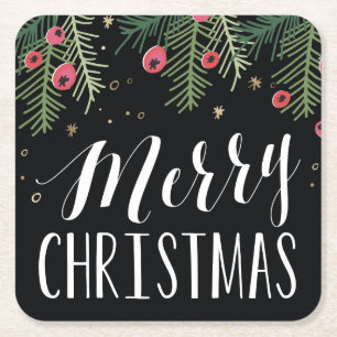 Merry Berry Collectie Kartonnen Onderzetters