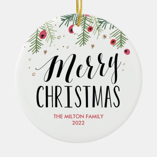 Merry Berry Collectie Keramisch Ornament (Voorkant)