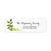 Merry Berry Collectie Label Kerstmis Noel (Voorkant)