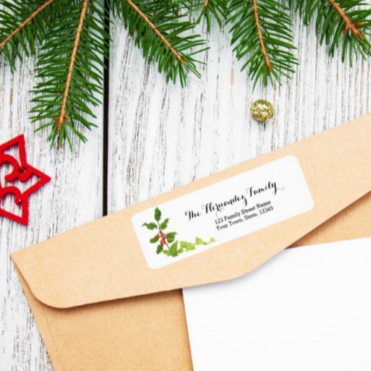 Merry Berry Collectie Label Kerstmis Noel