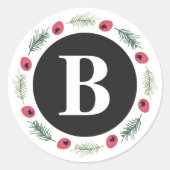 Merry Berry Collectie Ronde Sticker (Voorkant)