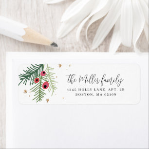 Merry Berry Holiday Etiket